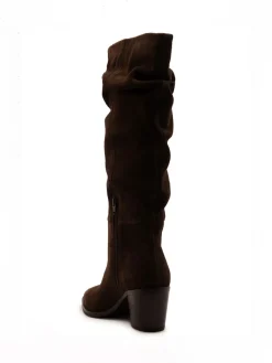 Muswell Suede Knee High Slouch Boots*Off The Hook Hot