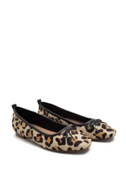 Pinner Leather Leopard Print Ballerinas*Off The Hook Best
