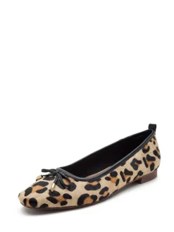 Pinner Leather Leopard Print Ballerinas*Off The Hook Best