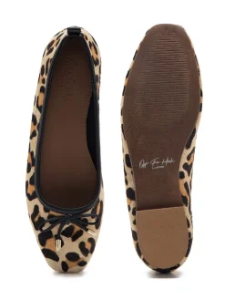 Pinner Leather Leopard Print Ballerinas*Off The Hook Best