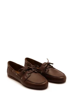 Westwood Casual Lace-Up Leather Boat Shoes*Off The Hook Online