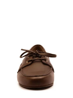 Westwood Casual Lace-Up Leather Boat Shoes*Off The Hook Online