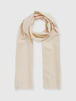 - - Heidi - Dunne sjaal van wol-kasjmiermix*Reiss Clearance