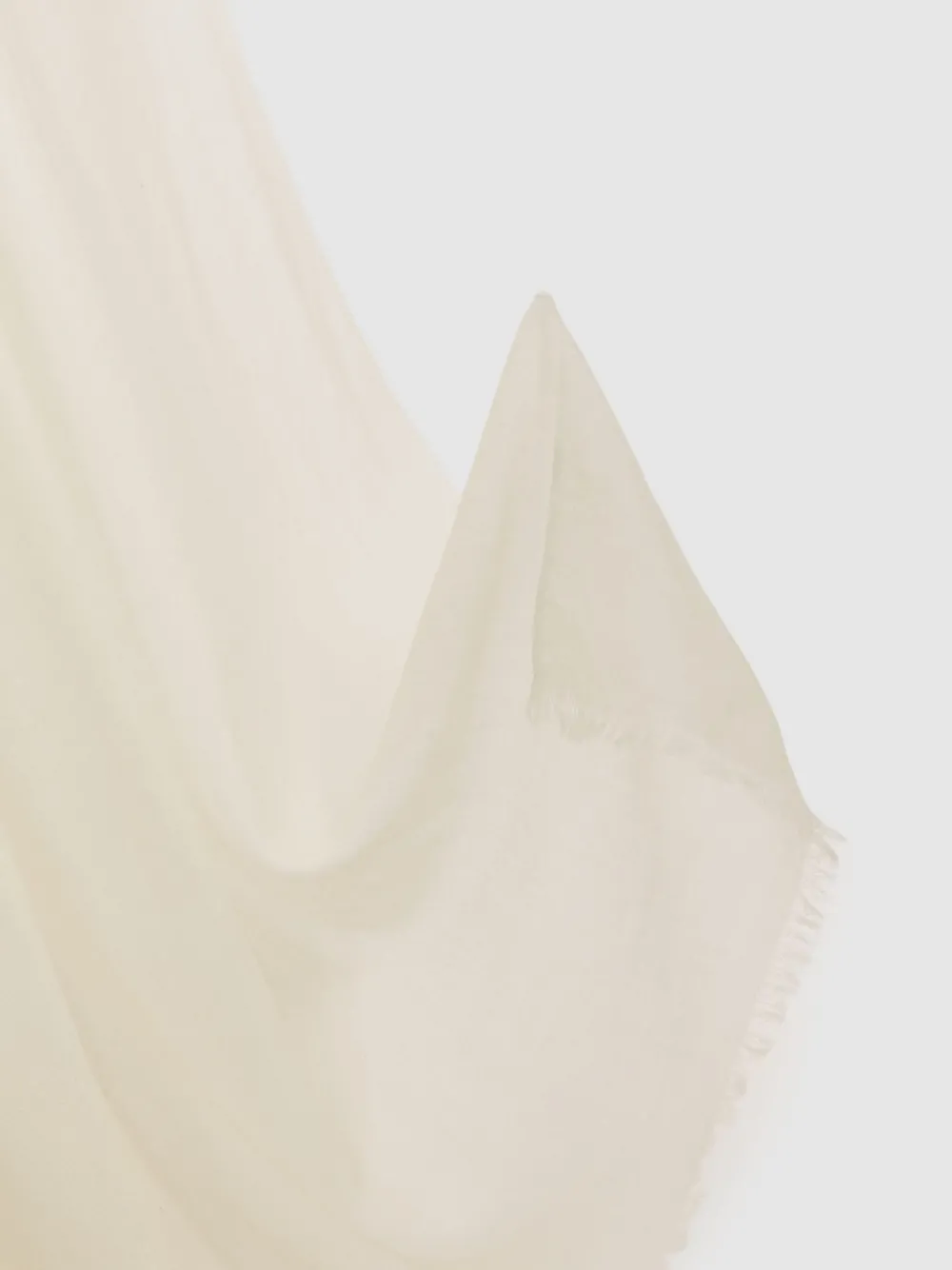 - - Heidi - Dunne sjaal van wol-kasjmiermix*Reiss Clearance