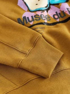 - Cotton Rich Fruit Art Graphic Longsleeve Crewneck Sweatshirt*Next Best