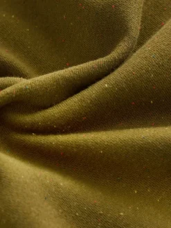 Olijfgroen - Essentials sweatshirt met relaxte pasvorm, lange snit en zakken*Next Hot