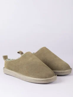 - - Winterpantoffelklompen met schapenvacht voor dames*Lakeland Leather Online