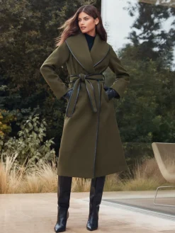 - jas met overslag en sjaalkraag*Lipsy New