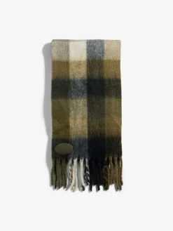 Olijfgroen - - Geborstelde sjaal*Love & Roses