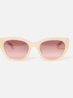 Marbled Angled Cat Eye Acetate Sunglasses*Oliver Bonas Best