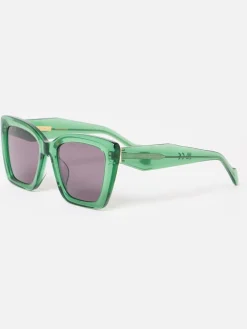 Square Cat Eye Acetate Sunglasses*Oliver Bonas Hot