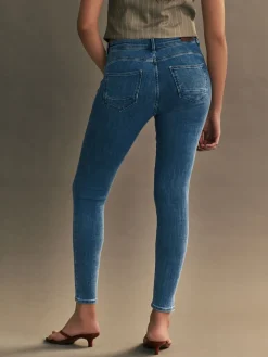 100% katoenen Power Push Up Skinny Jeans*ONLY Clearance