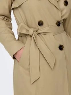 Double Breasted Classic Trench Coat*ONLY Discount