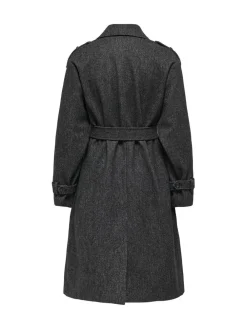 Herringbone Winter Trench Coat*ONLY Outlet