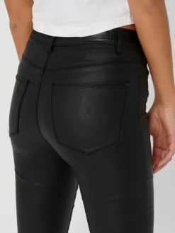 Mid Waist Coated Trousers*ONLY Outlet