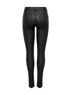 Mid Waist Coated Trousers*ONLY Outlet