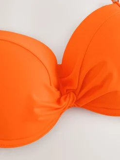 Oranje - Buikcorrigerende bikinitop met vulling en beugel*Next Discount