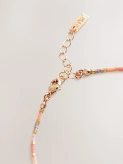 Oranje - Enkelbandje met kralen*Next Discount