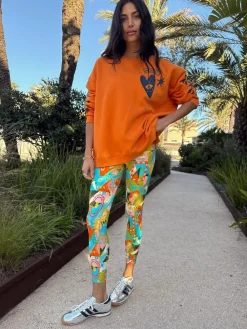 Oranje - Embroidered Sweatshirt*Never Fully Dressed Clearance