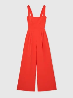 - Dion Wide-Leg Cut-Out Jumpsuit*Reiss Online
