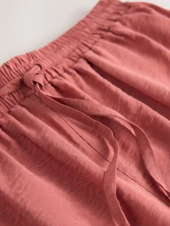 Oudroze - Sportshort met contrasterende Streep*Next Clearance