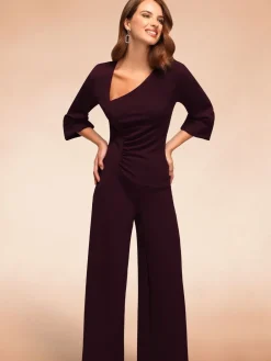 - Ruched Jumpsuit with Sleeves*Hot Squash New