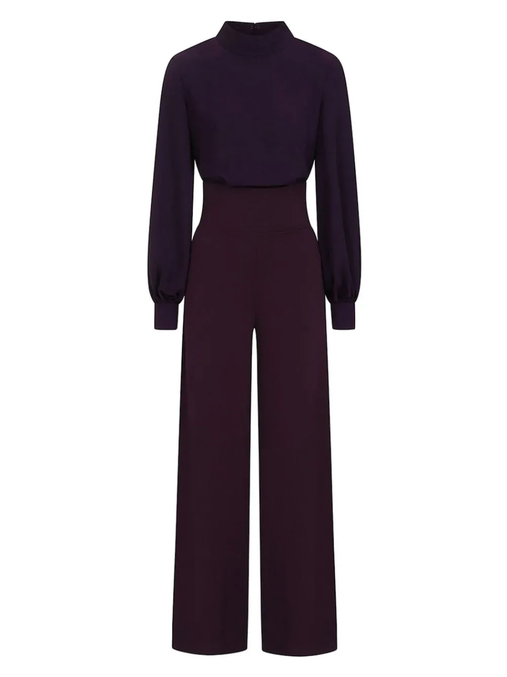 - HotSquash jumpsuit met wijde pijpen en blousonmouwen*Hot Squash Best