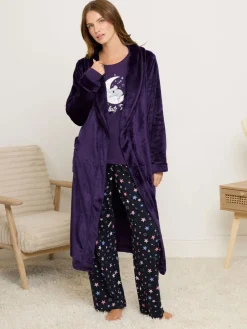 - Ribbon Shawl Collar Robe*M&Co Sale