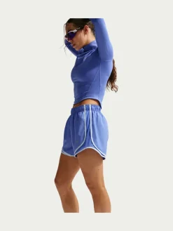 Paars - Tempo Dri-FIT 3 hardloopshorts met halfhoge taille*Nike Hot