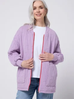 - Quilted Bolt Bomber Jacket*SCAMP & DUDE New