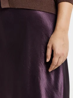 - satijnen maxi-rok*Simply Be Best