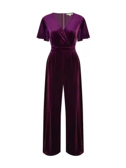 - - Jumpsuit met engelenmouwen*Yumi Clearance