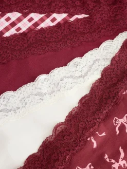 - Katoenen kanten slipjes 4 stuks*Next Online