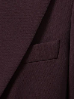 - Gabi maatsnit-kostuumblazer met enkele knoopsluiting*Reiss Hot