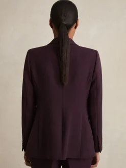 - Gabi maatsnit-kostuumblazer met enkele knoopsluiting*Reiss