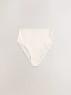 Paisley - Katoenen kanten slipjes 4 stuks*Next Clearance