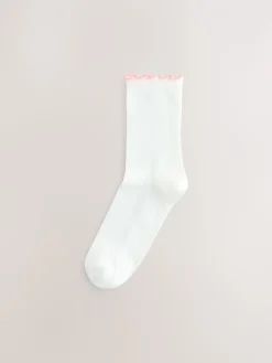 Pastel - Frill Top Ankle Socks 3 Pack*Next New