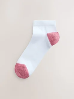 - Heel and Toe Detail White Trainer Socks 4 Pack*Next Sale