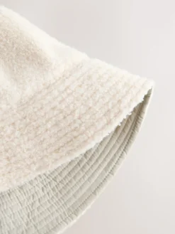 - Borg/Nylon Omkeerbaar vissershoedje*Next New