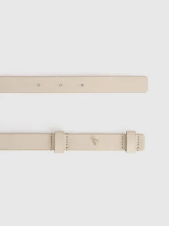 - - Leren Hayley riem met vierkant scharnier*Reiss Hot