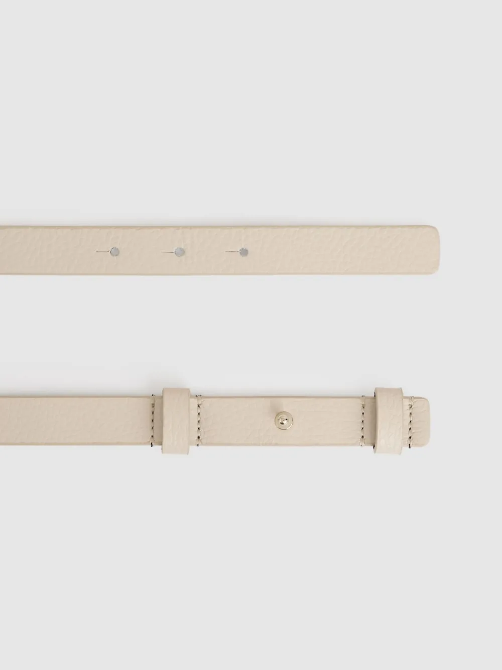 - - Leren Hayley riem met vierkant scharnier*Reiss Hot