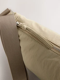 Pastelgeel - Stoffen schoudertas*Next Online