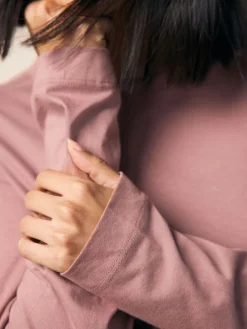 Pastelroze - T-shirt met lange mouwen en ronde hals*Next Discount