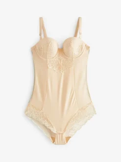 - Kanten body met cups en sterke buikcorrectie*Next Clearance