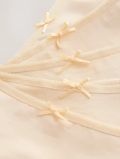 Pastelroze nude - Set van 5 slips met hoog katoengehalte*Next Sale