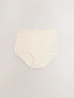 Pastelroze nude - Set van 5 slips met hoog katoengehalte*Next Discount