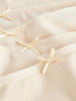 Pastelroze nude - Set van 5 slips met hoog katoengehalte*Next Discount