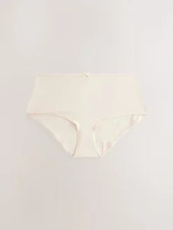 Pastelroze nude - Set van 5 slips met hoog katoengehalte*Next