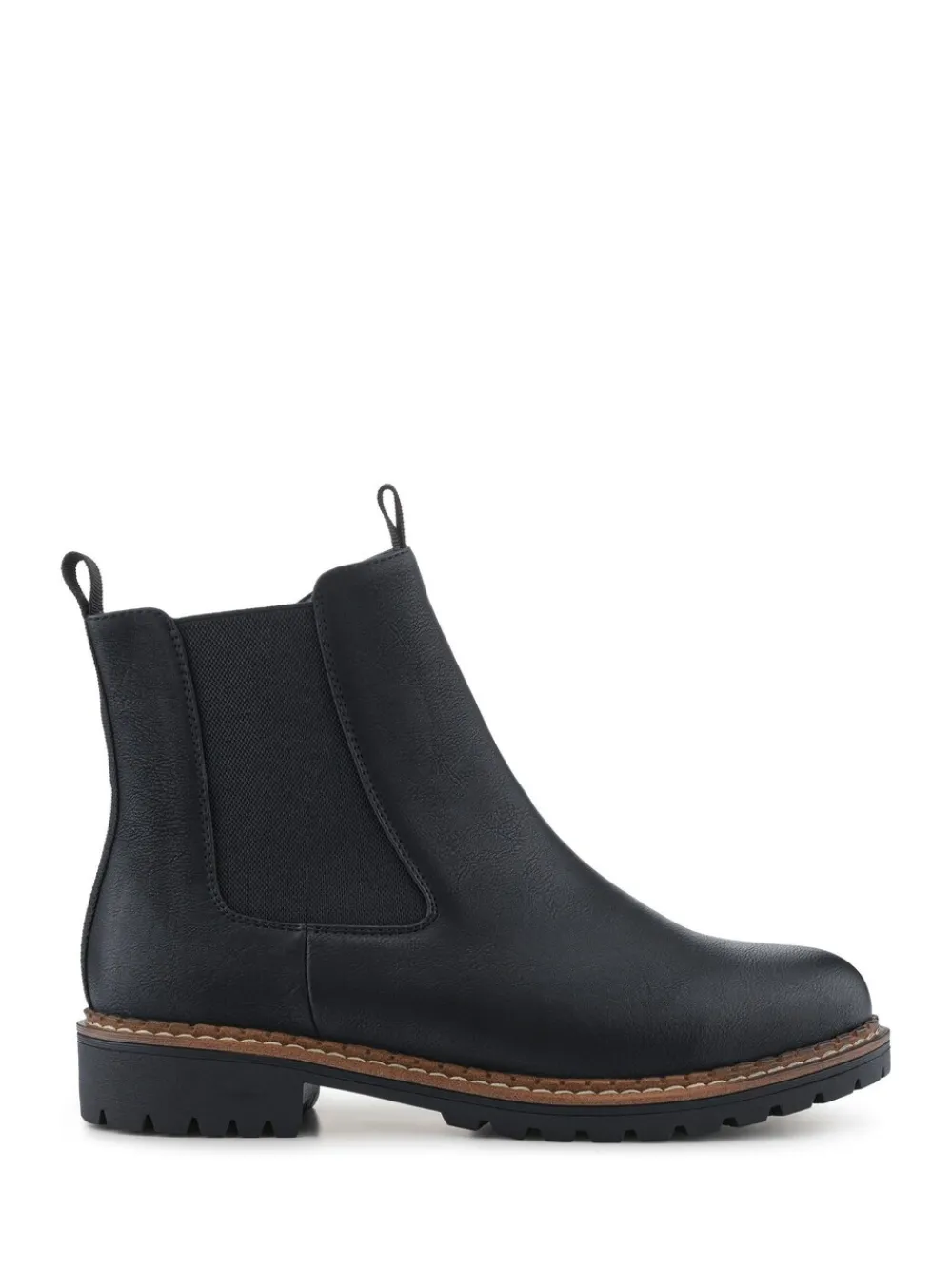Wide Fit Slip-On With Side Zip Boots*Pavers Best