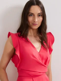 Ayla Ruffle Jumpsuit*Phase Eight New